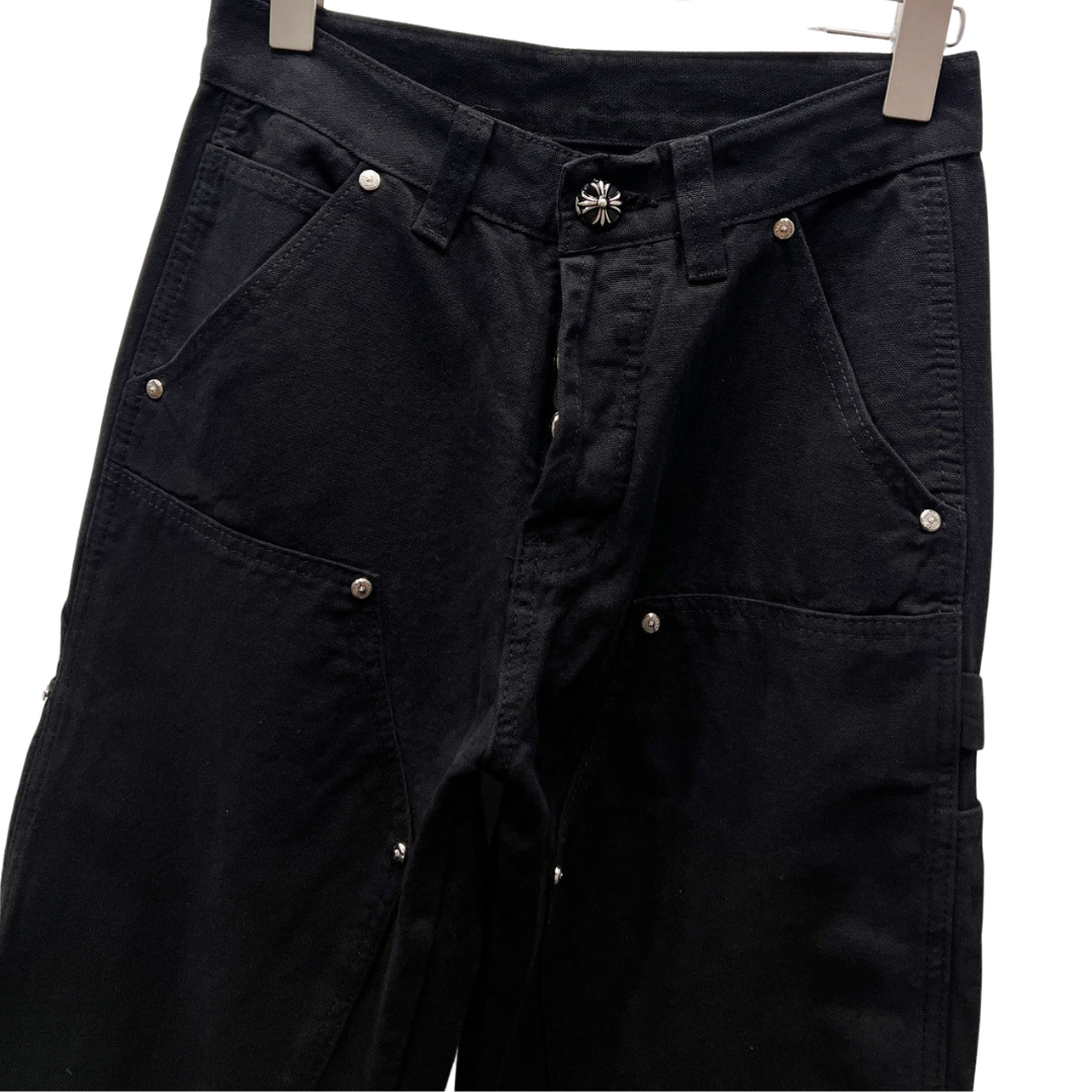 Chrome Hearts クロムハーツ ブラック カーペンターパンツ