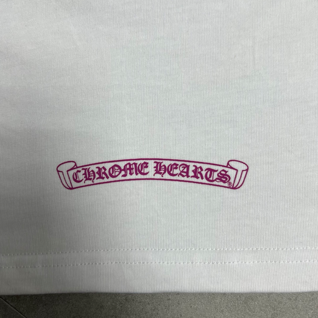 Chrome Hearts クロムハーツ グラフィックプリント クルーネック Tシャツ