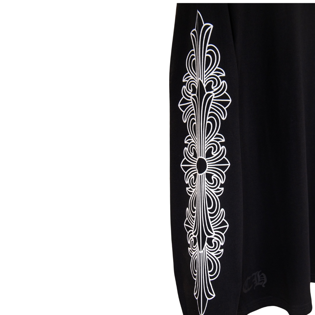 Chrome Hearts Eye Chart Dagger  T-shirt ロンT