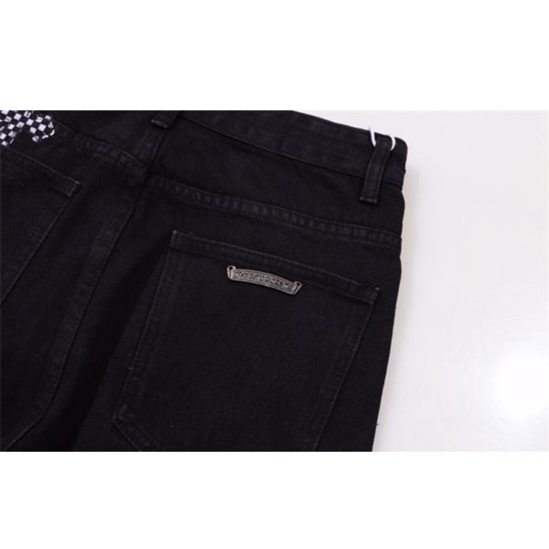  CHROME HEARTS クロムハーツ   ブラック デニム パンツ 