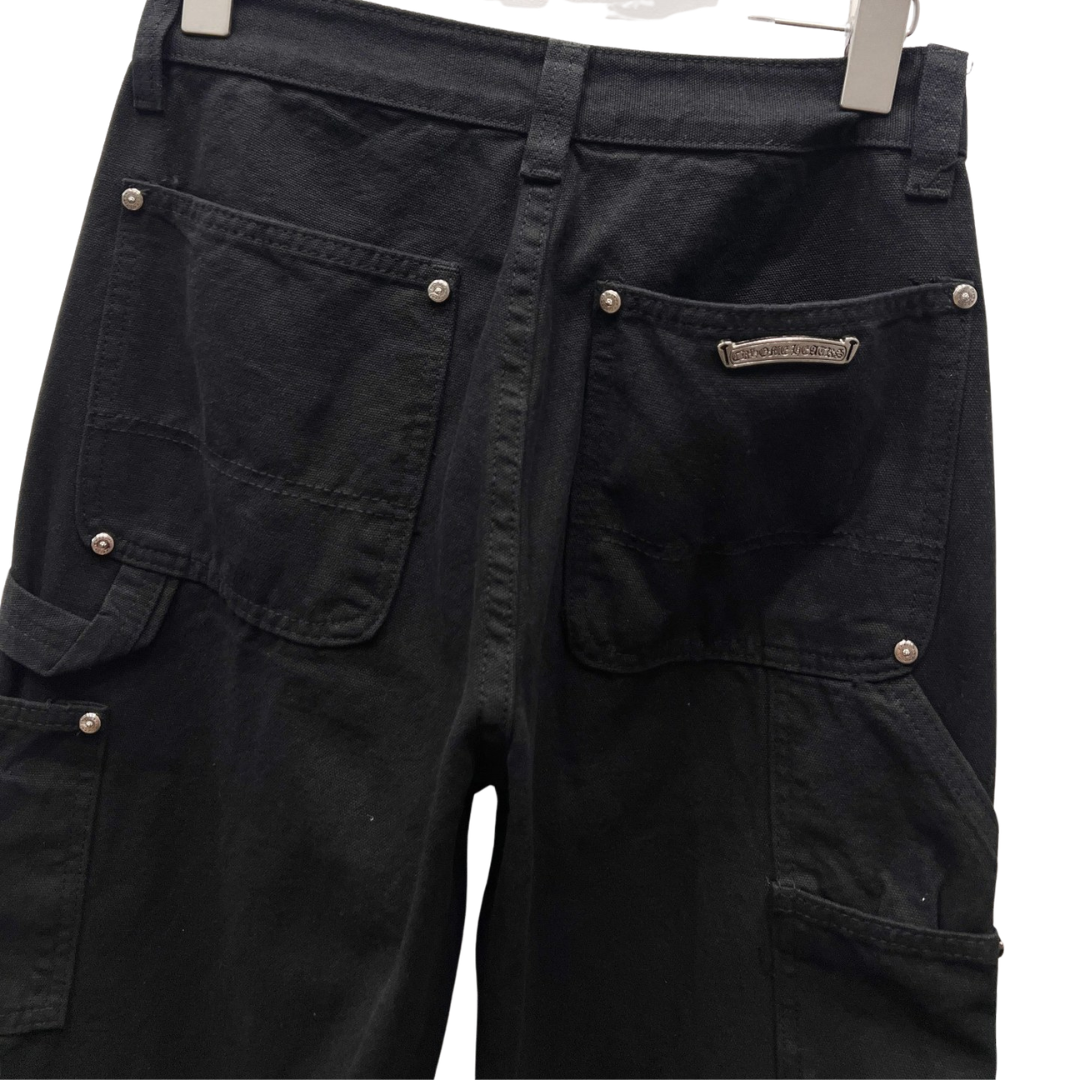 Chrome Hearts クロムハーツ ブラック カーペンターパンツ