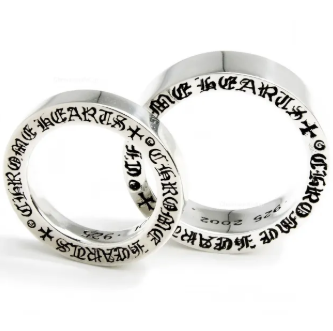 アクセサリー Chrome Hearts Spacer Ring CHROME HEARTS Spacer Ring Plain 3mm 6mm | 925 Silver – クロム