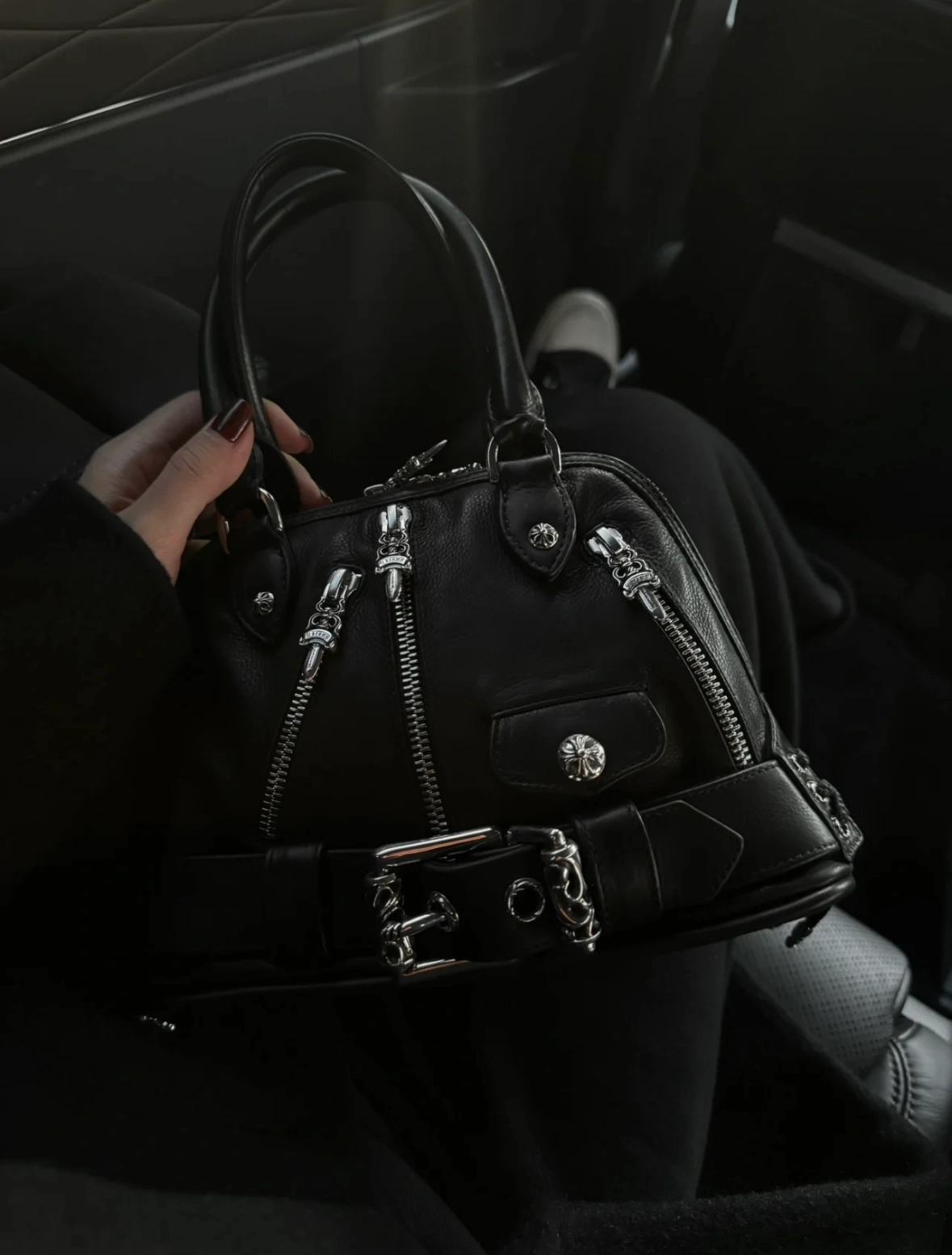 CHROME HEARTS MODEAN #2 SLOUCHY BAG クロムハーツ　modean　バッグ　＃2　slouchy クロスボタン　