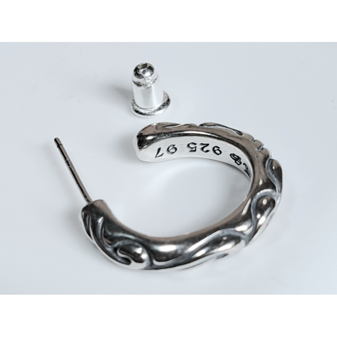 CHROME HEARTS/HOOP SCROLL ピアス 片耳 – クロムハーツ アトレット