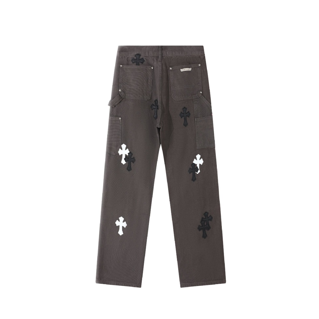 Chrome Hearts（クロムハーツ） セメタリー クロス パッチ ジーンズ