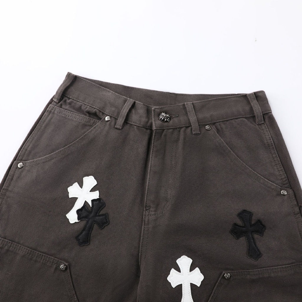 Chrome Hearts（クロムハーツ） セメタリー クロス パッチ ジーンズ