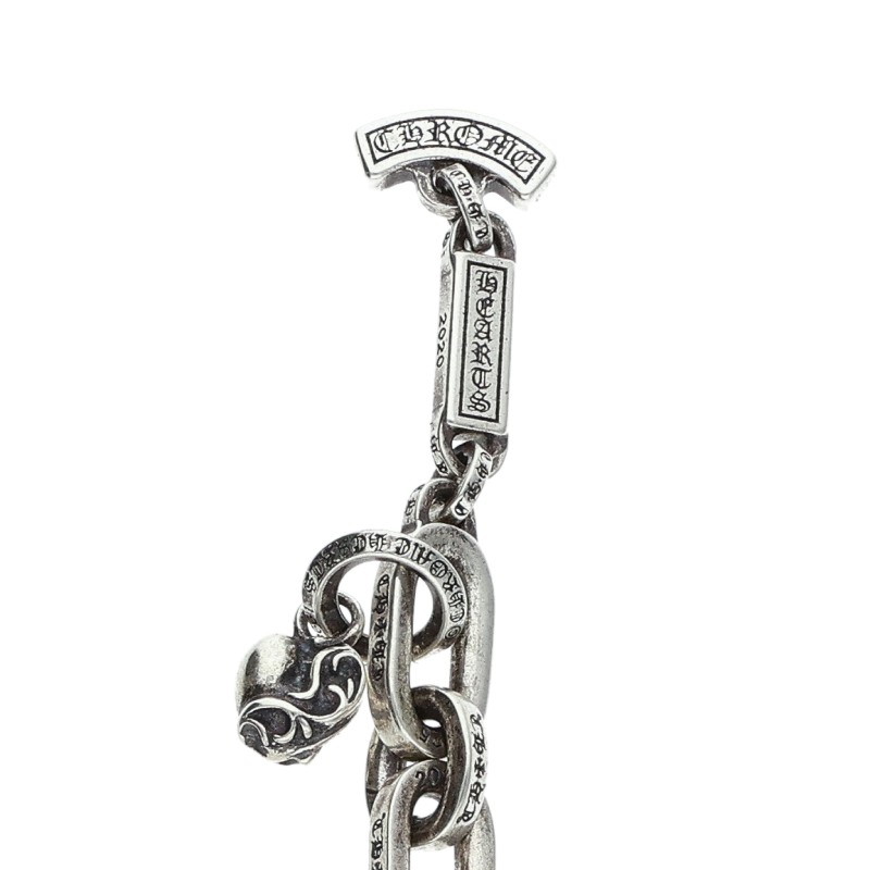 Chrome Hearts シルバーブレスレット PAPER E CHAIN MULTI/ペーパーEチェーン