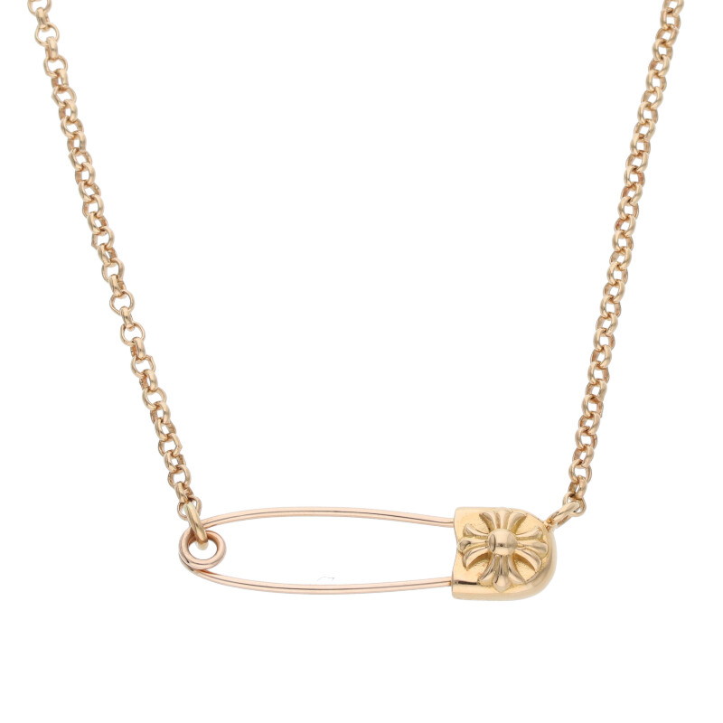 Chrome Hearts クロムハーツ サークルクロス ツインクロスネックレス