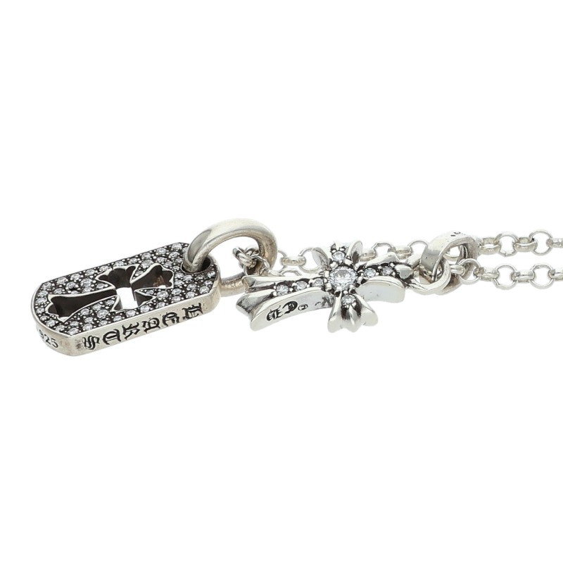 Chrome-Hearts 【限定セットアイテム】PAVEダイヤロールチェーンセット