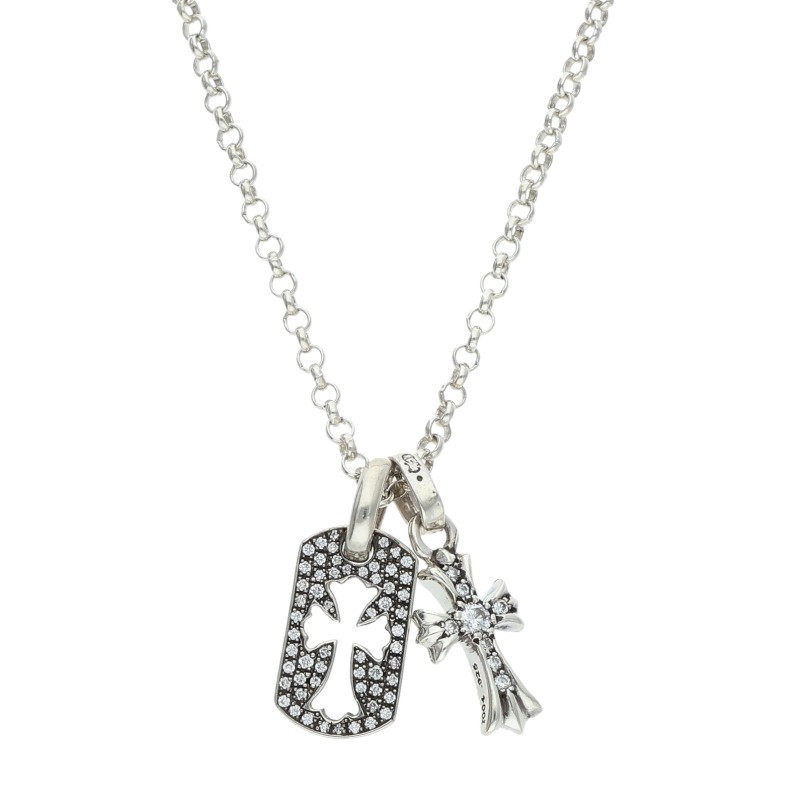 Chrome-Hearts 【限定セットアイテム】PAVEダイヤロールチェーンセット
