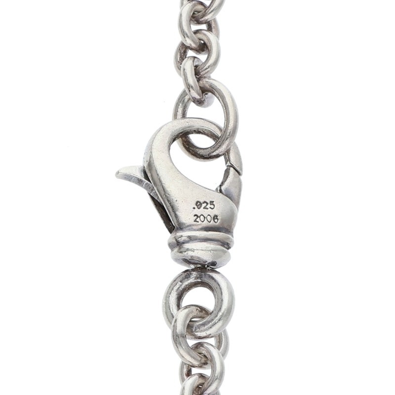 Chrome Hearts シルバーブレスレット CHN TNY CH CRS/タイニーCHクロスチェーン