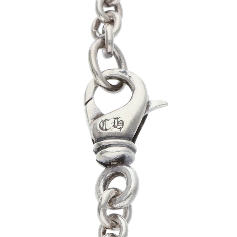 Chrome Hearts シルバーブレスレット CHN TNY CH CRS/タイニーCHクロスチェーン