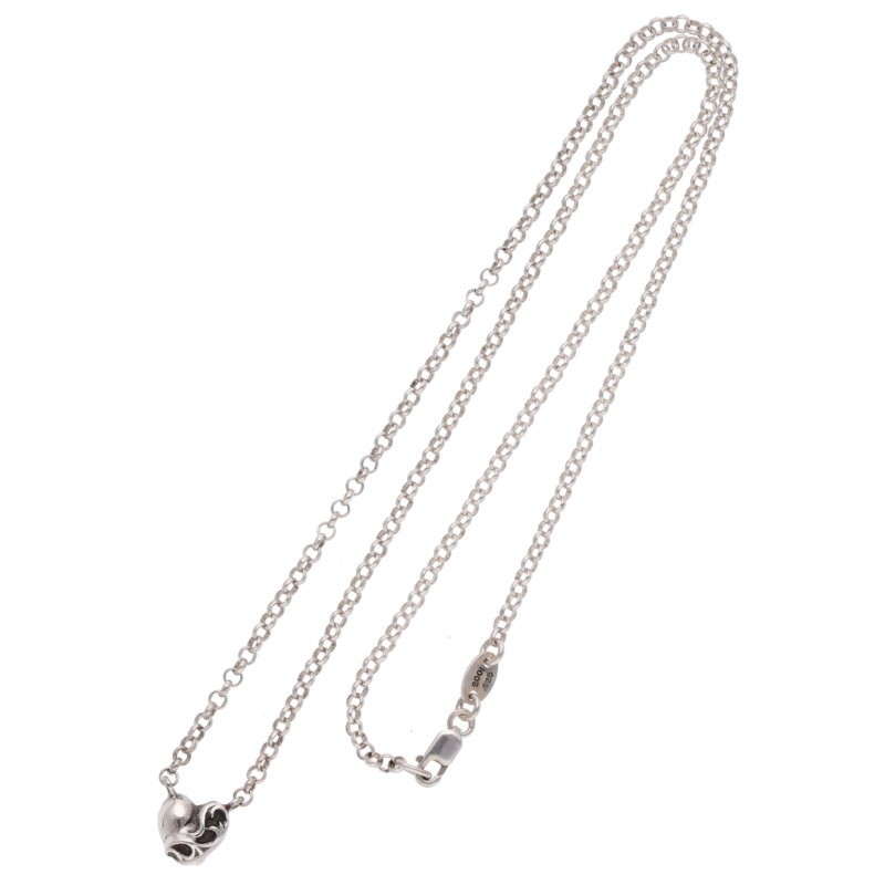 クロムハーツ　NECKCHAIN R18 ロールチェーン　ネックレス　チェーン Chrome Hearts シルバーネックレス NECKCHAIN R18 HEART/ロール