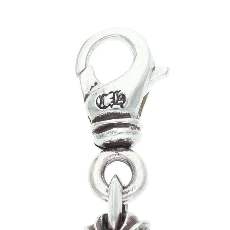 CHROME HEARTS クロムハーツ ベビーIDフローラルクロスブレスレット