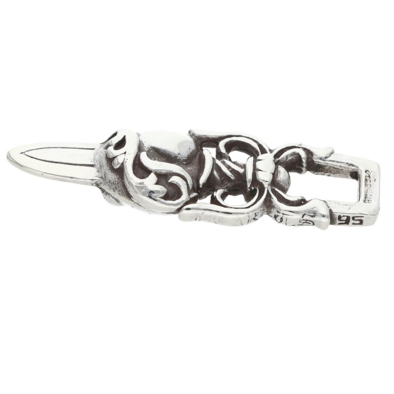 Chrome Hearts クロムハーツ サークルクロス ツインクロスネックレス