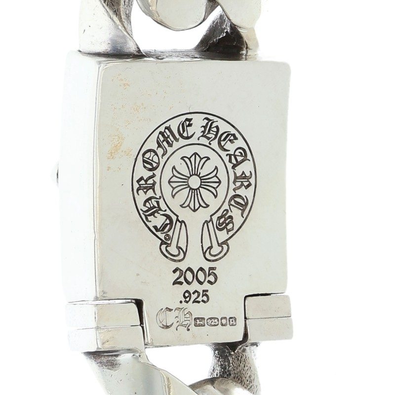 Chrome Hearts シルバーブレスレット CLSC LRG3/BSフレアラージボックスID