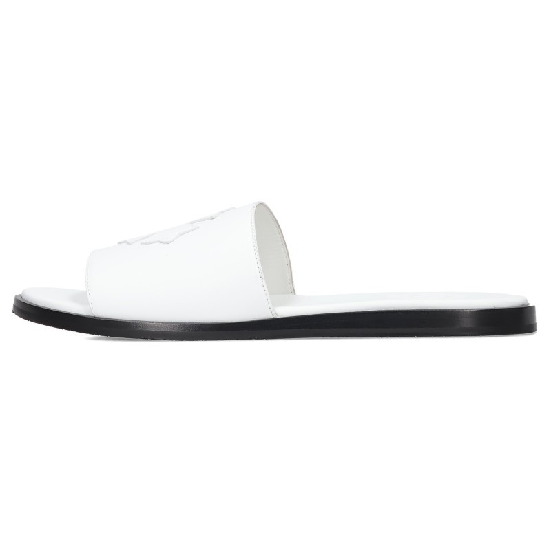 Chrome Hearts CHプラスパッチレザーサンダル CH SLIDE LEATHER