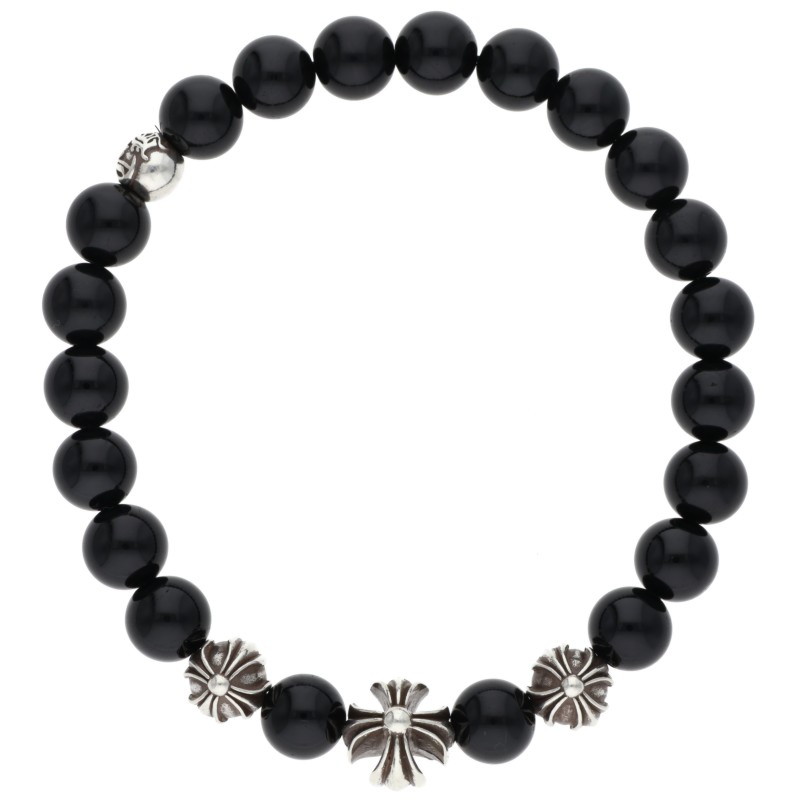 Chrome Hearts BEAD8mmオニキスビーズブレスレット 8mm BEAD/8mmビーズブレス