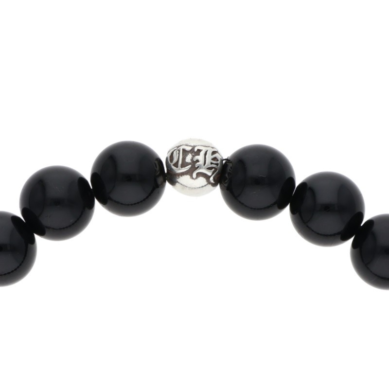 Chrome Hearts BEAD8mmオニキスビーズブレスレット 8mm BEAD/8mmビーズブレス