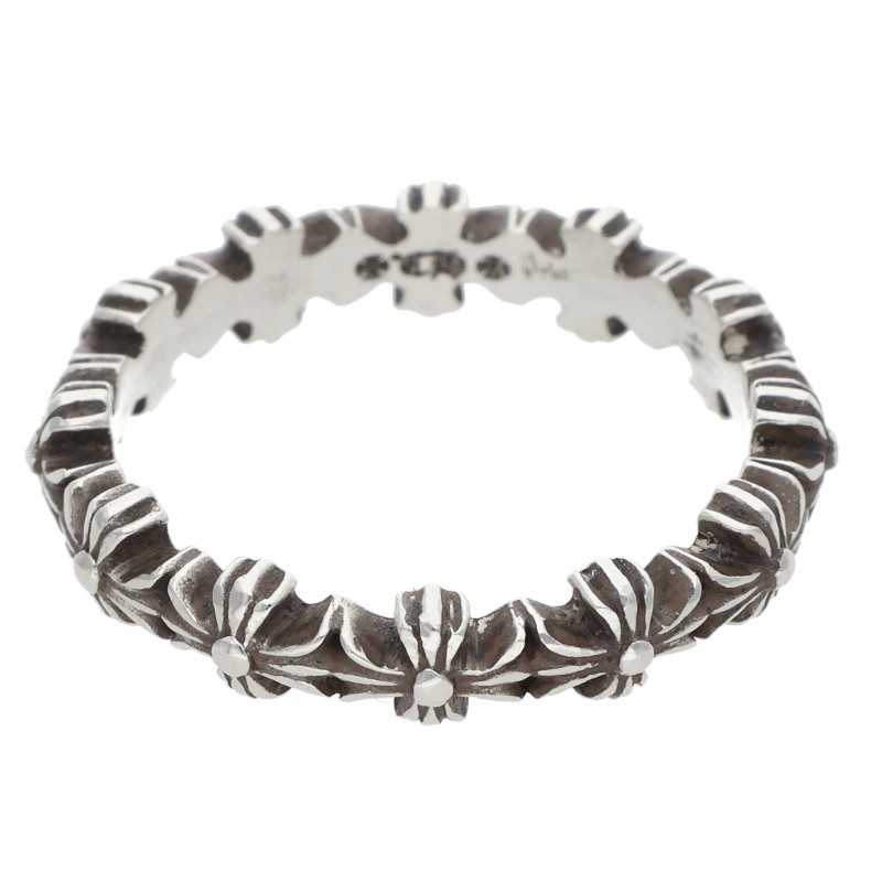Chrome Hearts シルバーリング TINY E CH PLS BAND タイニーECHプラスバンド