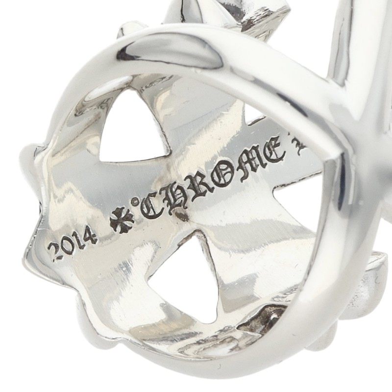 Chrome Hearts シルバーリング INFINITY CH CRS/インフィニティCHクロス