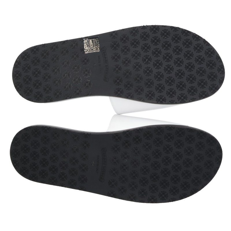 Chrome Hearts CHプラスパッチレザーサンダル CH SLIDE LEATHER