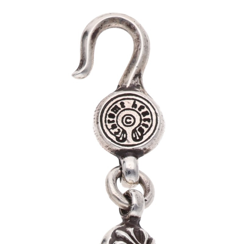 Chrome Hearts シルバーネックレス #1 CRSBL CHN DBL DAGGER/クロスボールチェーンダブルダガー