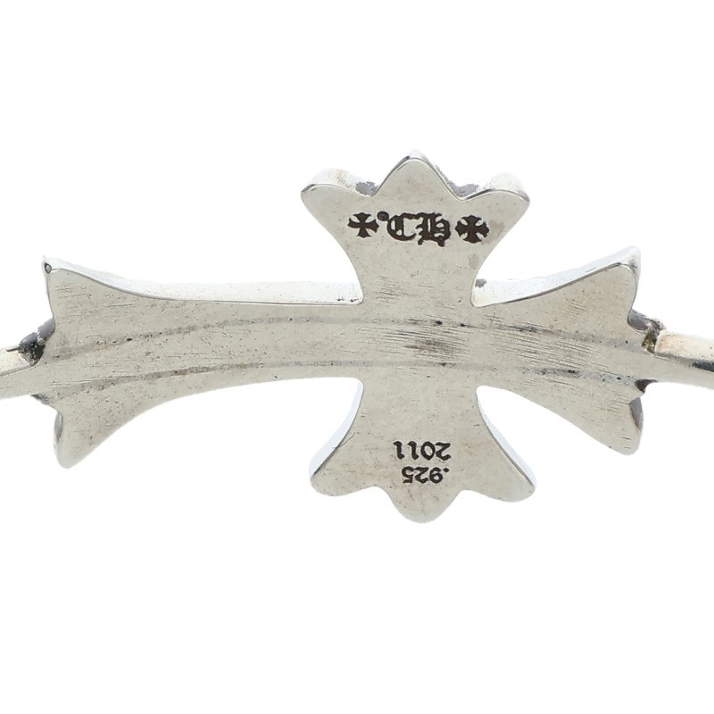 CHROME HEARTS クロムハーツ ベビーIDフローラルクロスブレスレット
