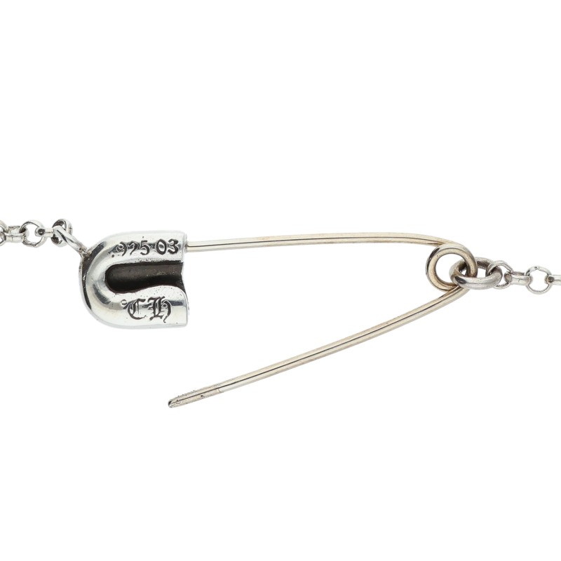 と*し様 Chrome Hearts セーフティピン クロス ネックレス Chrome