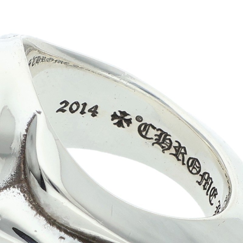 Chrome Hearts 銀環SEAL STAMP CH PLS/印章印記CH加– クロムハーツアト