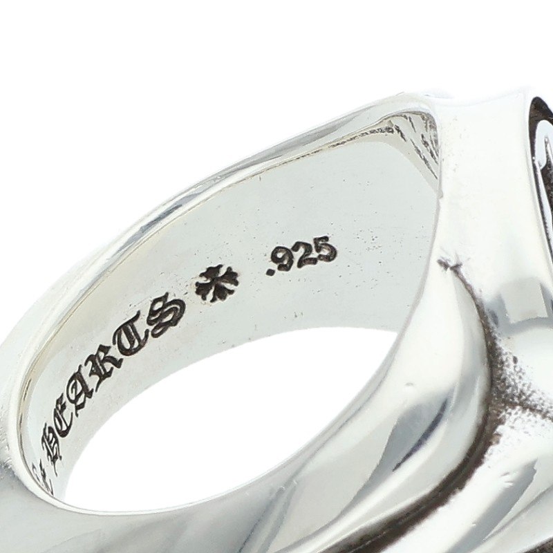 Chrome Hearts シルバーリング SEAL STAMP CH PLS/シールスタンプCHプラス