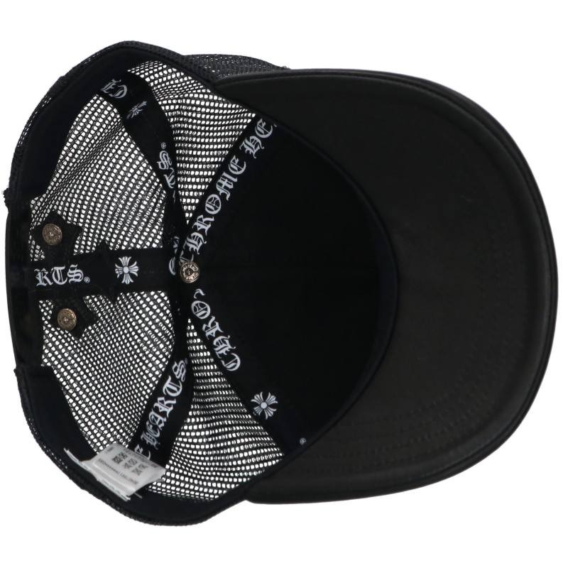 Chrome Hearts セメタリークロスパッチクロスボール付メッシュ帽子 TRUCKER CAP/レザーパッチトラッカー