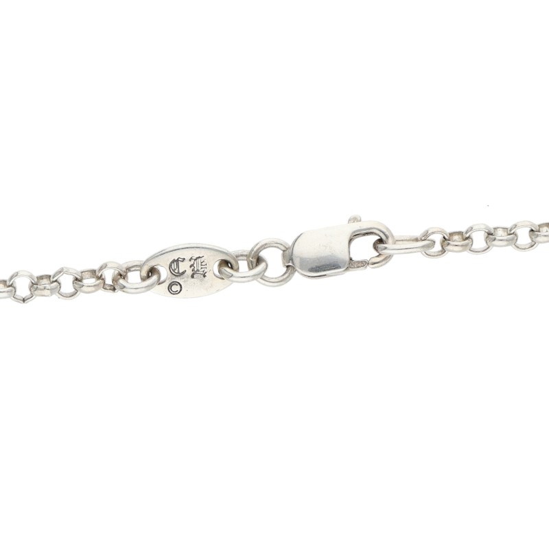 Chrome Hearts ロールチェーンシルバーネックレス NKLC CHAIN LABEL