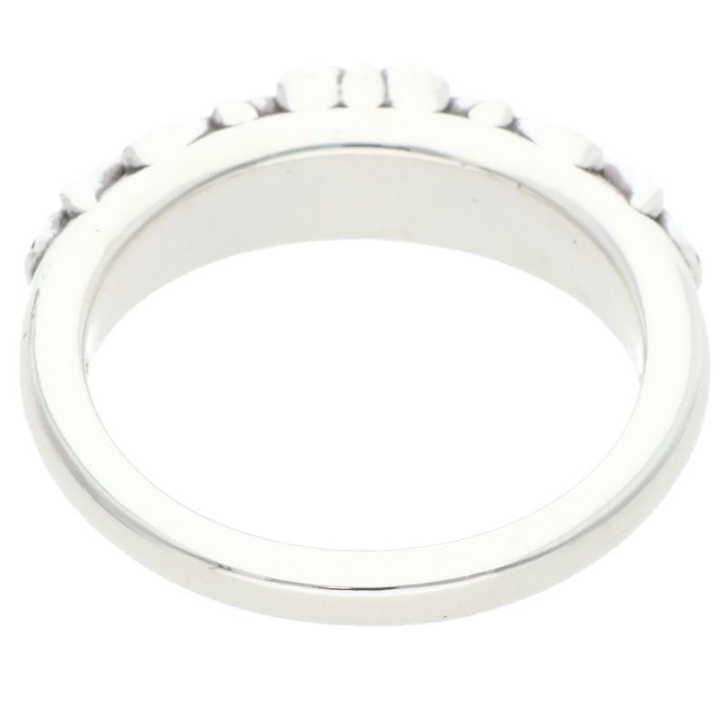 Chrome Hearts PAVE Diamond/Silver Ring BABY CLSC P/D/Baby Classic