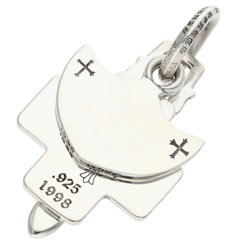 Chrome Hearts シルバーネックレストップ 3TRINKETS withOring/スリートリンケッツ