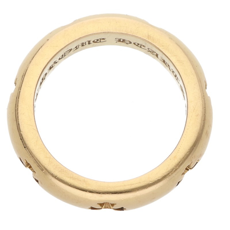 Chrome Hearts ゴールドリング  NEGATIVE CH PLUS/ネガティブCHプラス