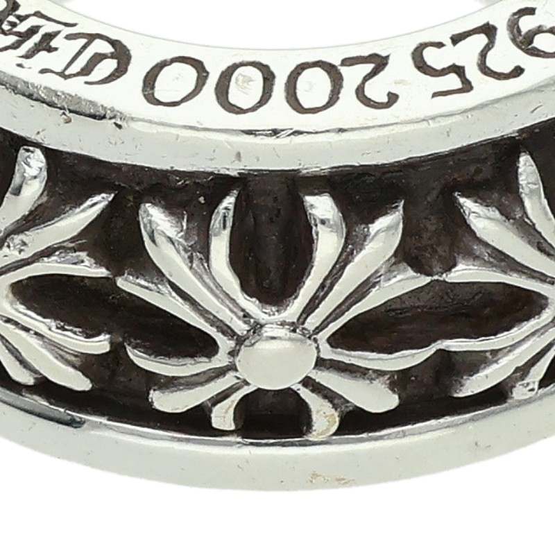 Chrome Hearts シルバーリング RING SPINNER CH X/スピナーCH X