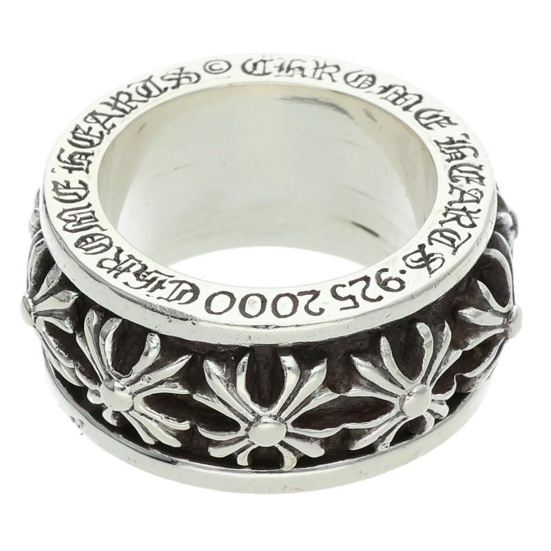 Chrome Hearts シルバーリング RING SPINNER CH X/スピナーCH X