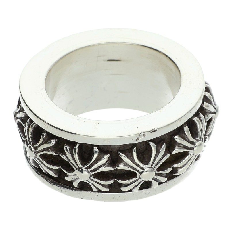 Chrome Hearts シルバーリング RING SPINNER CH X/スピナーCH X