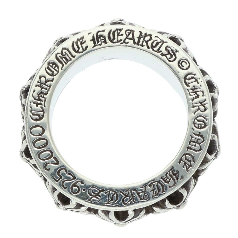 Chrome Hearts シルバーリング RING SPINNER CH X/スピナーCH X