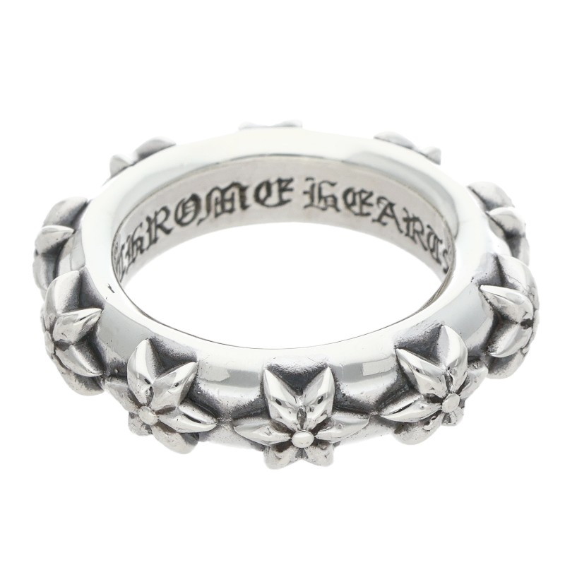 Chrome Hearts シルバーリング STAR BAND/スターバンド
