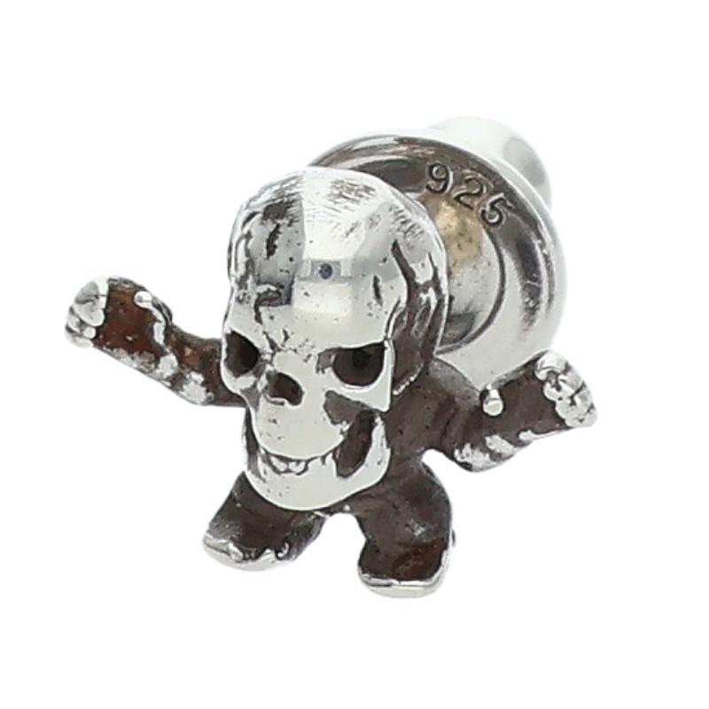 Chrome Hearts シルバーピアス STD HRRS TTR TNY/フォティハリスティータースタッド