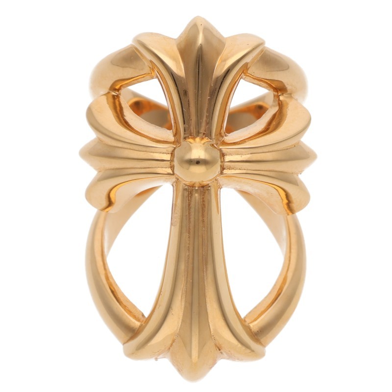 Chrome Hearts ゴールドリング 22K INFINITY CH CRS/インフィニティCHクロス