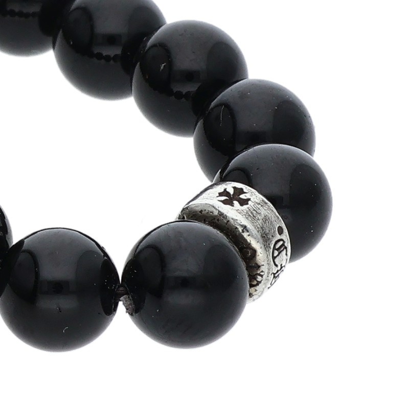 Chrome Hearts BEAD Stack CH Cross Bracelet 6mm BEAD/6mm Bead