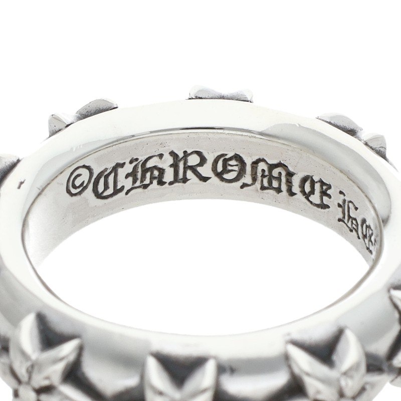 Chrome Hearts シルバーリング STAR BAND/スターバンド
