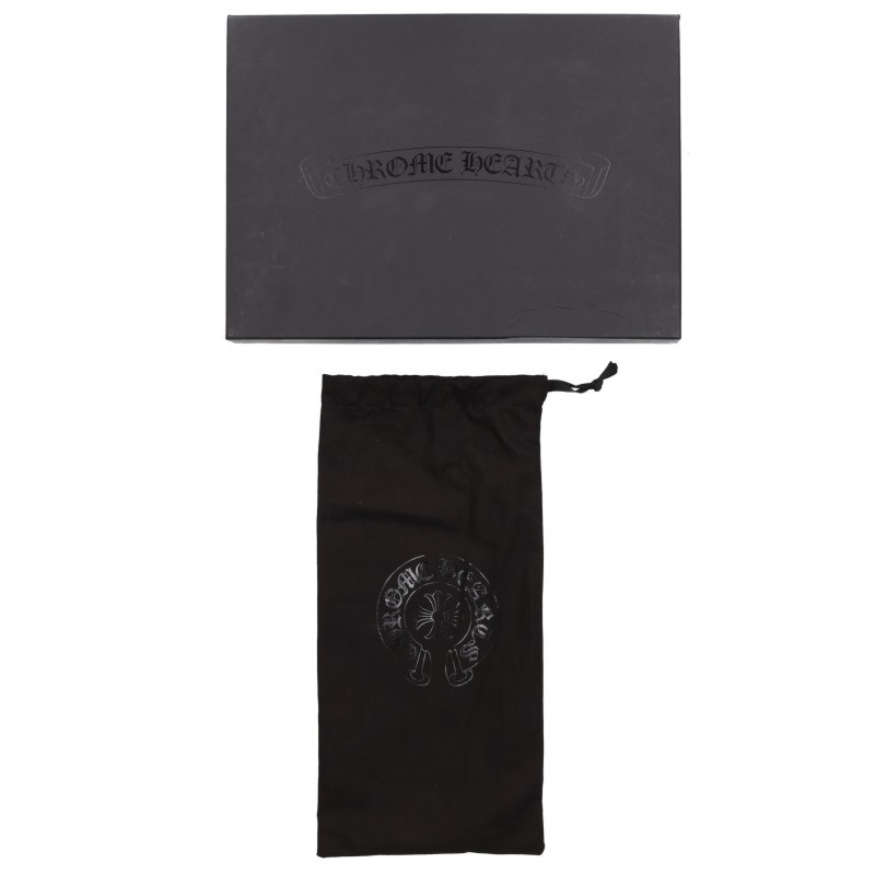 Chrome Hearts CHプラスパッチレザーサンダル CH SLIDE LEATHER