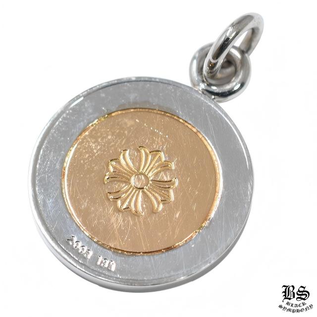 CHROME HEARTS クロムハーツ エンジェルメダルチャームV2 ホワイト