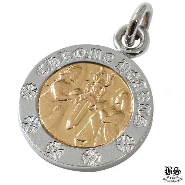 CHROME HEARTS クロムハーツ エンジェルメダルチャームV2 ホワイト