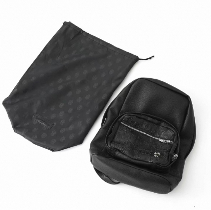 クロムハーツ【CHROMEHEARTS】 7th GRADEリュックサック/バックパック/セメタリークロスパッチ/レザー