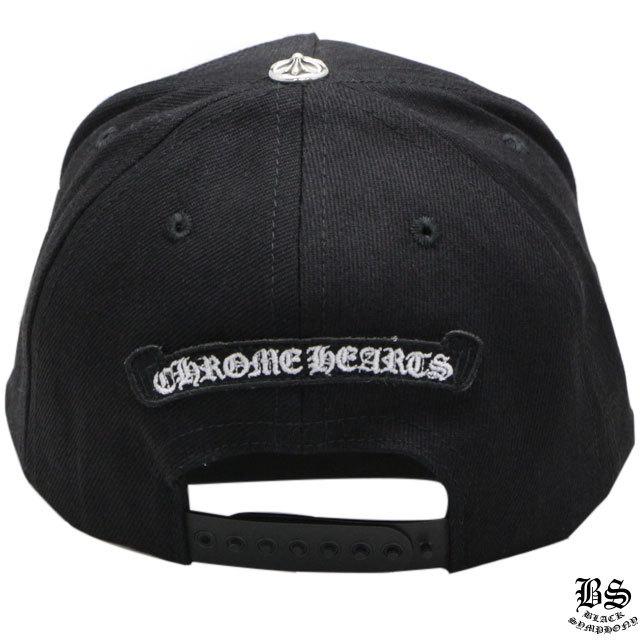 クロムハーツ ベースボールデニムキャップ ダガー ブラック